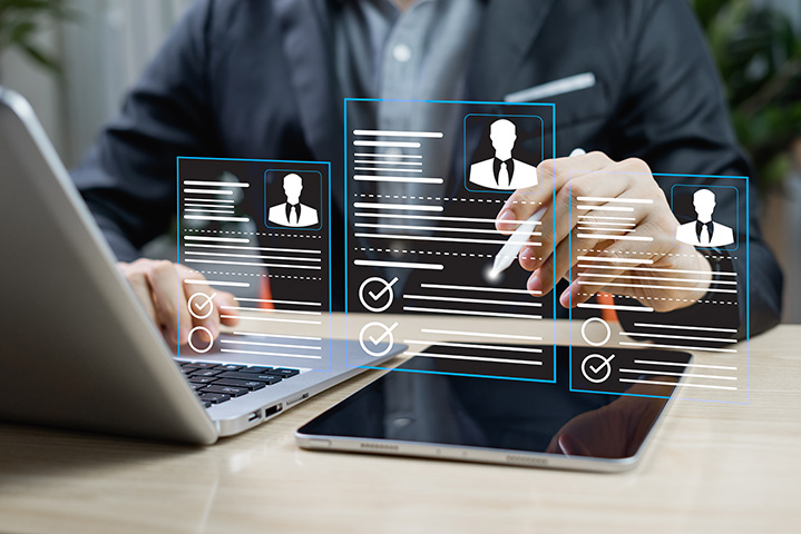 Contact export list building